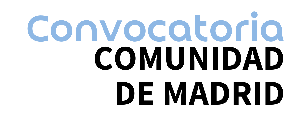 Convocatoria Comunidad de Madrid