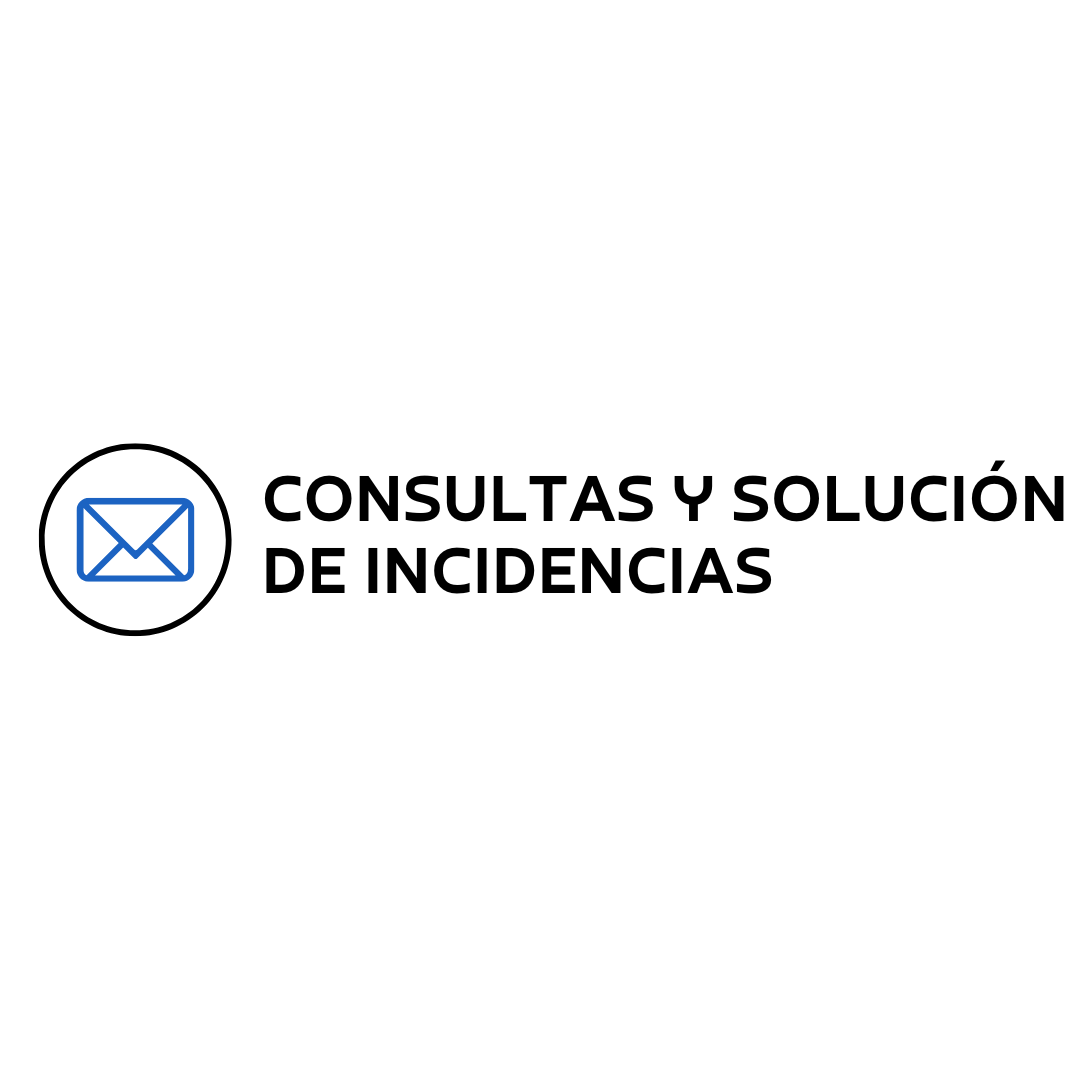 Consultas y soluciones de incidencias