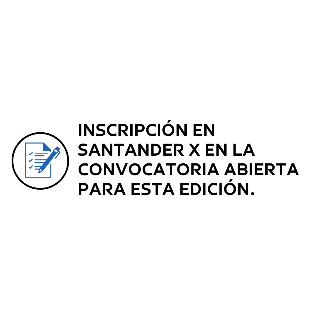 Registro en plataforma Santander X