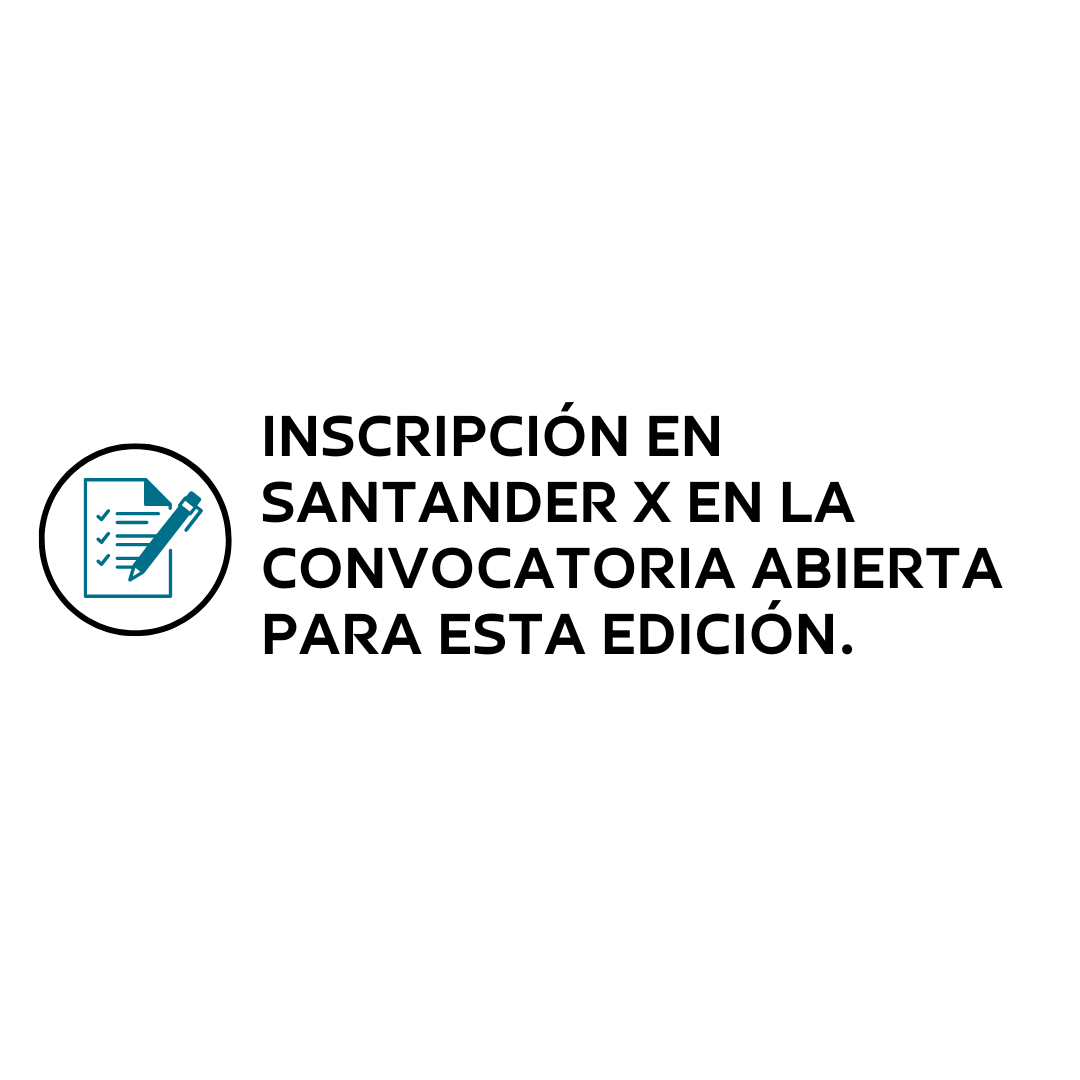 Registro en plataforma Santander X