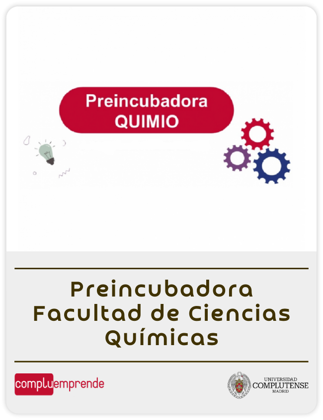 Preincubadora Ciencias Químicas