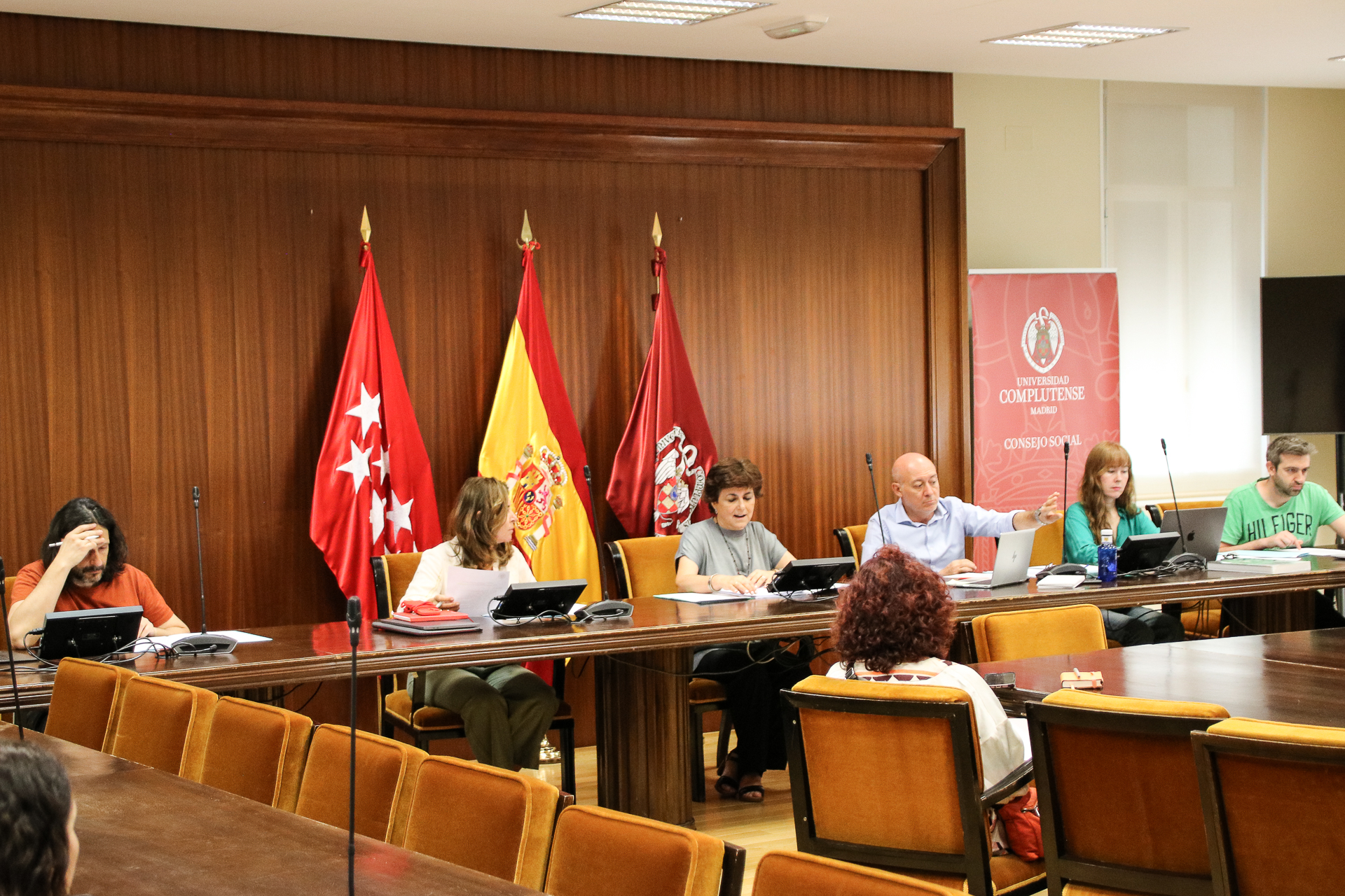 Reunión de la Comisión de Patrimonio Histórico Artístico de la Universidad Complutense de Madrid