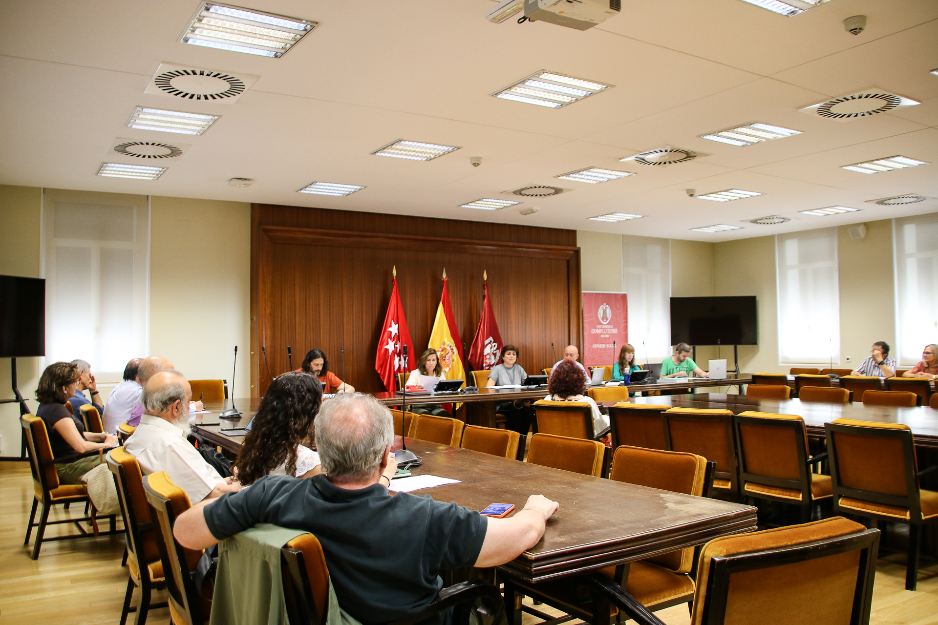 Reunión de la Comisión de Patrimonio Histórico Artístico de la Universidad Complutense de Madrid