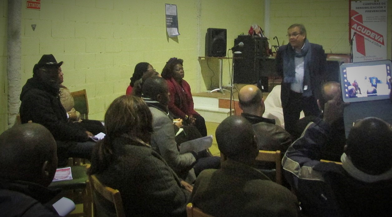 Encuentro con Antonio Miguel Carmona (candidato del PSOE por Madrid) Feb 2015