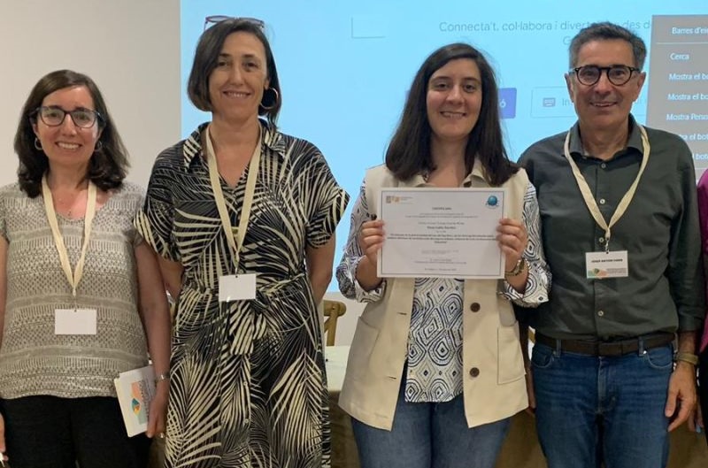 La alumna Elena Valles ganadora del Premio a la Investigación Joven del Grupo de Geografía del Turismo de la Asociación Española de Geografía