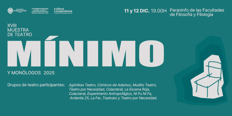 ¡Muestra de Teatro Mínimo y Monólogos 2025!