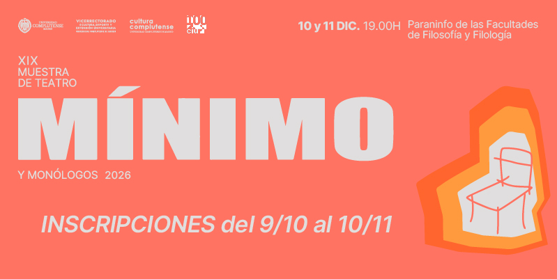 Nueva Convocatoria de Teatro Mínimo