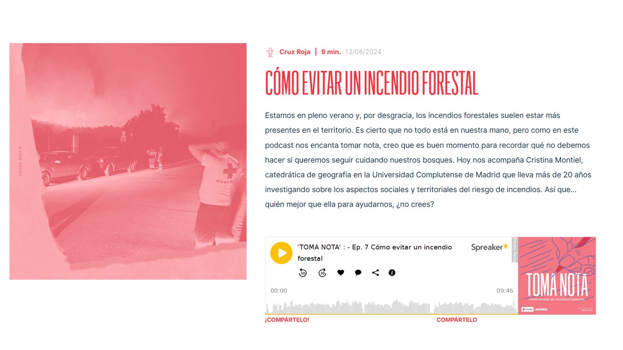 ¿Cómo evitar un incendio forestal?