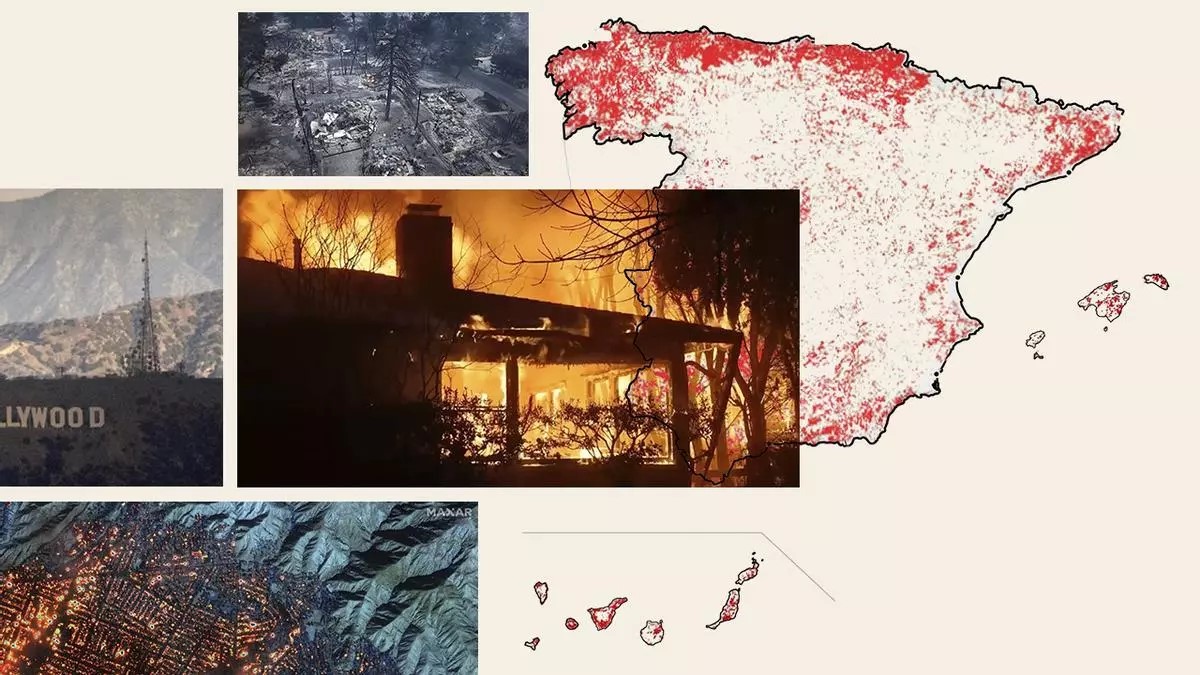 España lleva años ignorando el peligro de incendios como el de Los Ángeles: “Todas las provincias están en situación crítica”