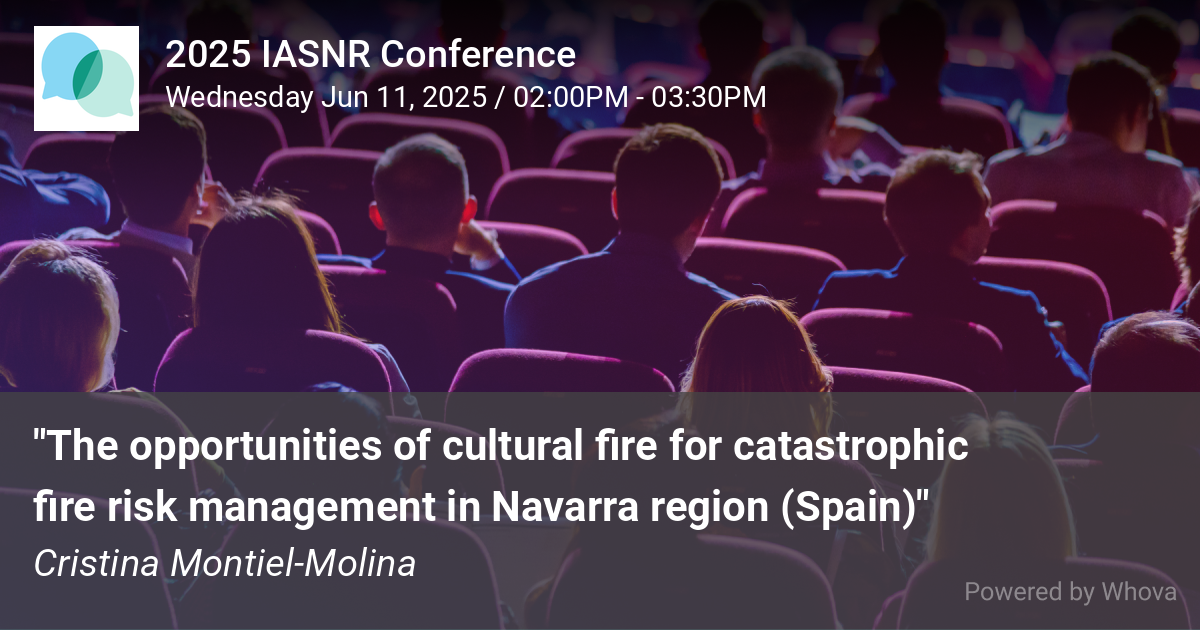 Comunicación científica en el Congreso IASNR 2025