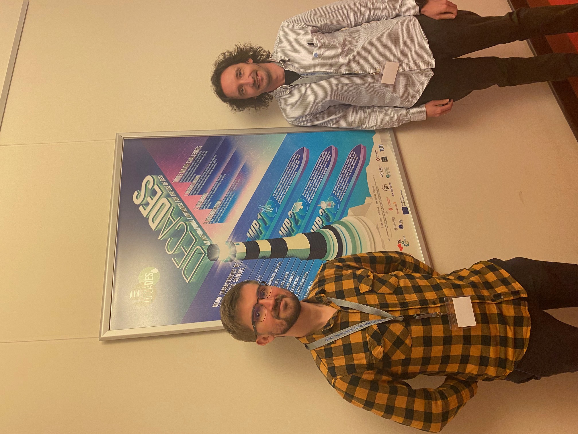 Attending the HORIZON DECADES  Consortium Meeting in Hannover