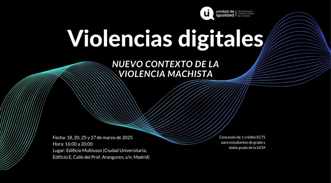 Curso: Violencias digitales, nuevo contexto de la violencia machista. ¡Apúntate ya dando click aquí!