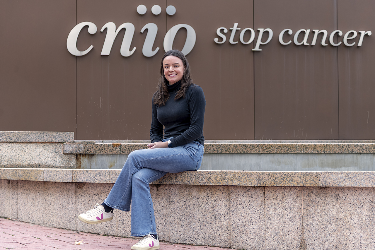 Elena Barba, doctoranda industrial en la UCM, segunda en la competición mundial Falling Walls Lab 2025 - Tribuna UCM