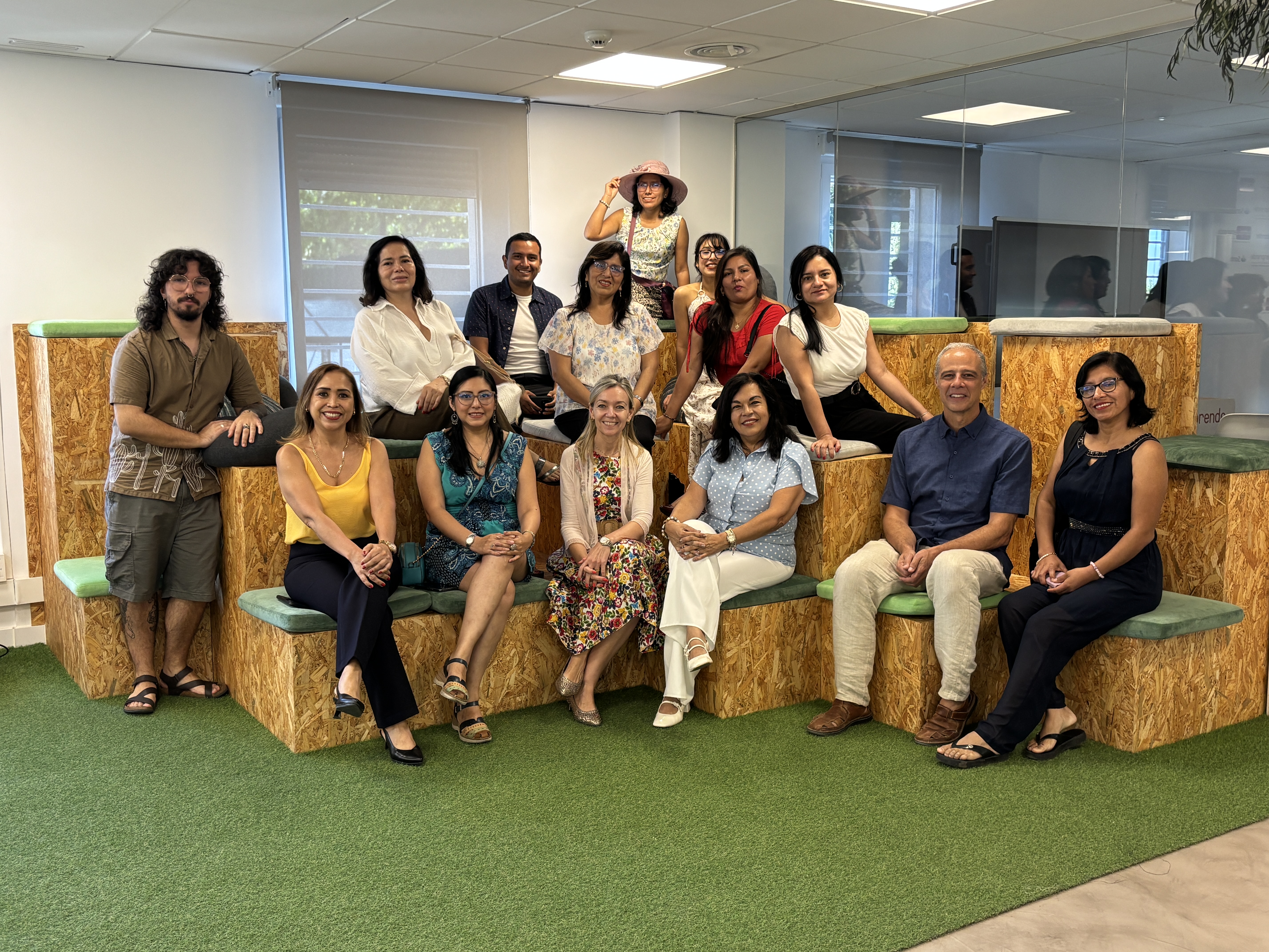 La Universidad César Vallejo visita Compluemprende 