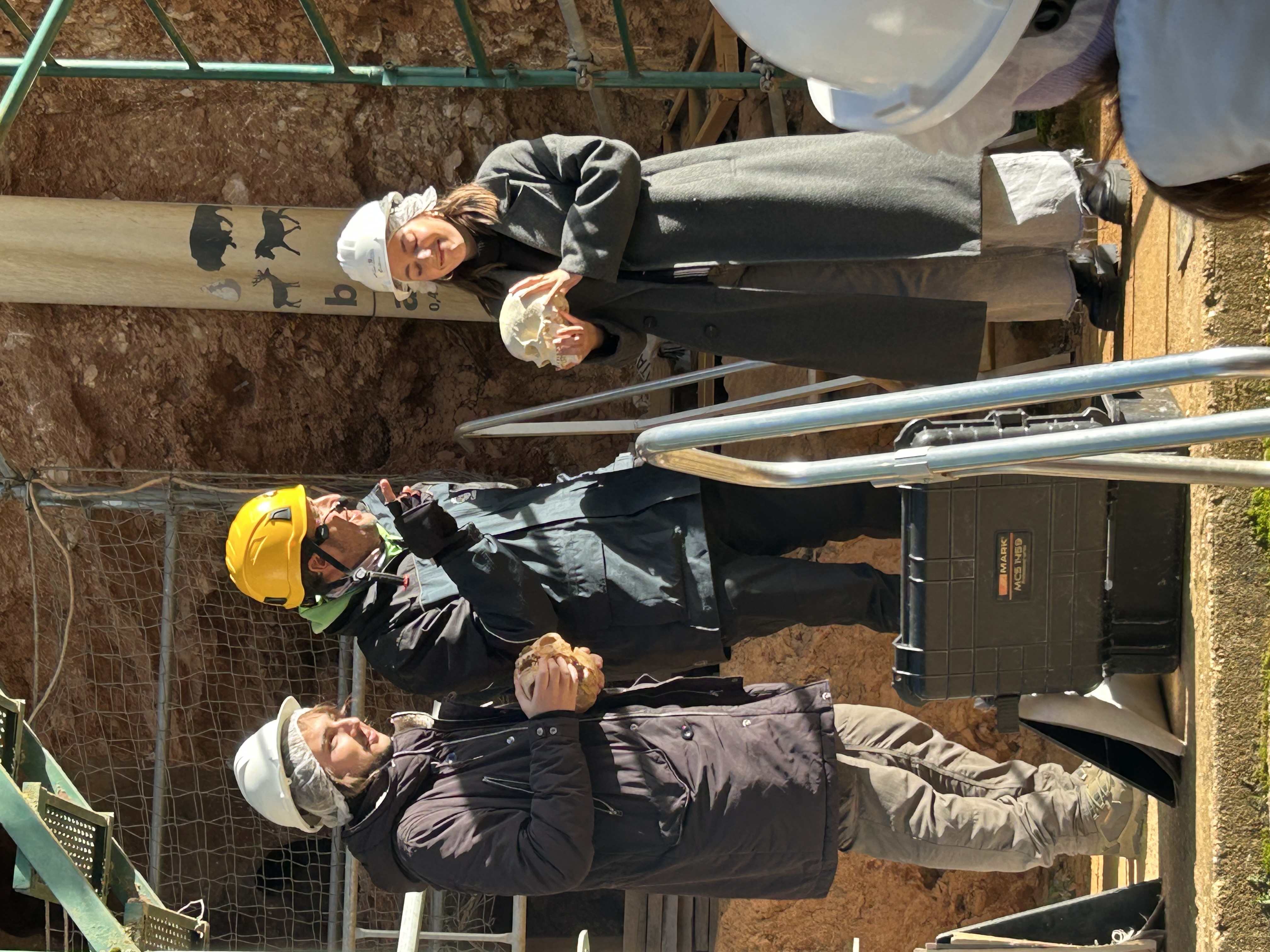 Realizamos la segunda salida de campo al Yacimiento de Atapuerca