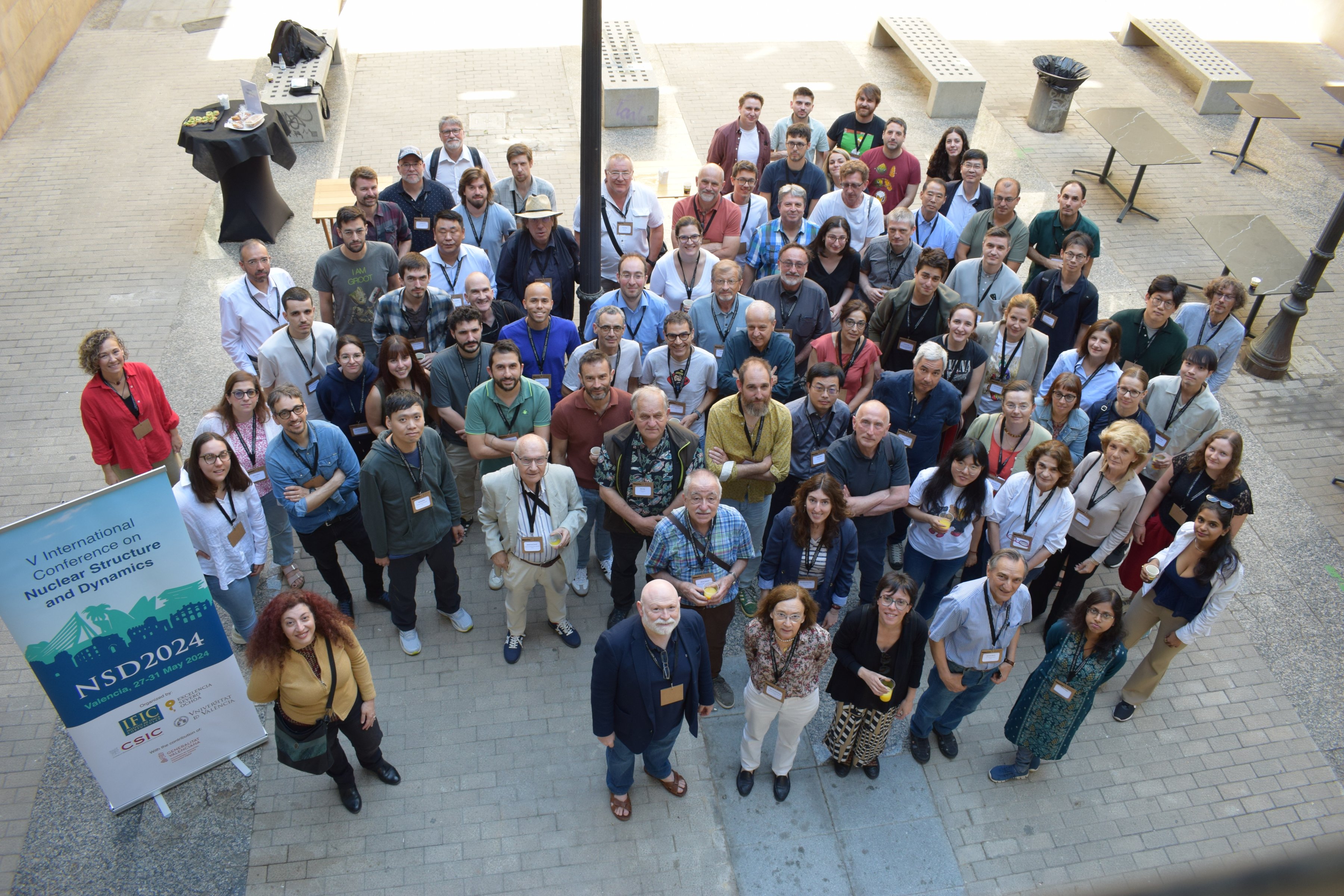 El Grupo de Física Nuclear participa en el Congreso Nuclear Structure and Dynamics en Valencia (NSD2024).