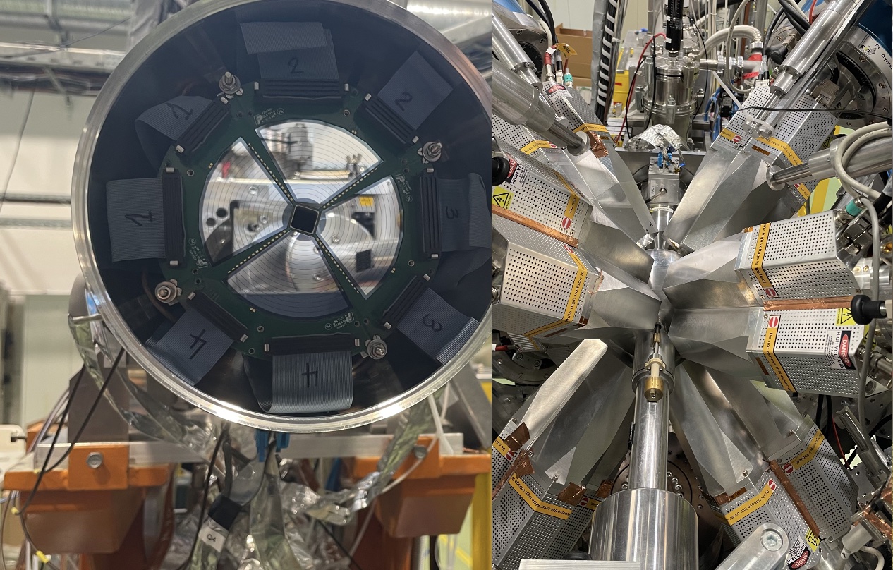 Miembros del GFN colideran varios experimentos de excitación Coulombiana con la matriz Miniball en HIE-ISOLDE (CERN) a finales del verano de 2024