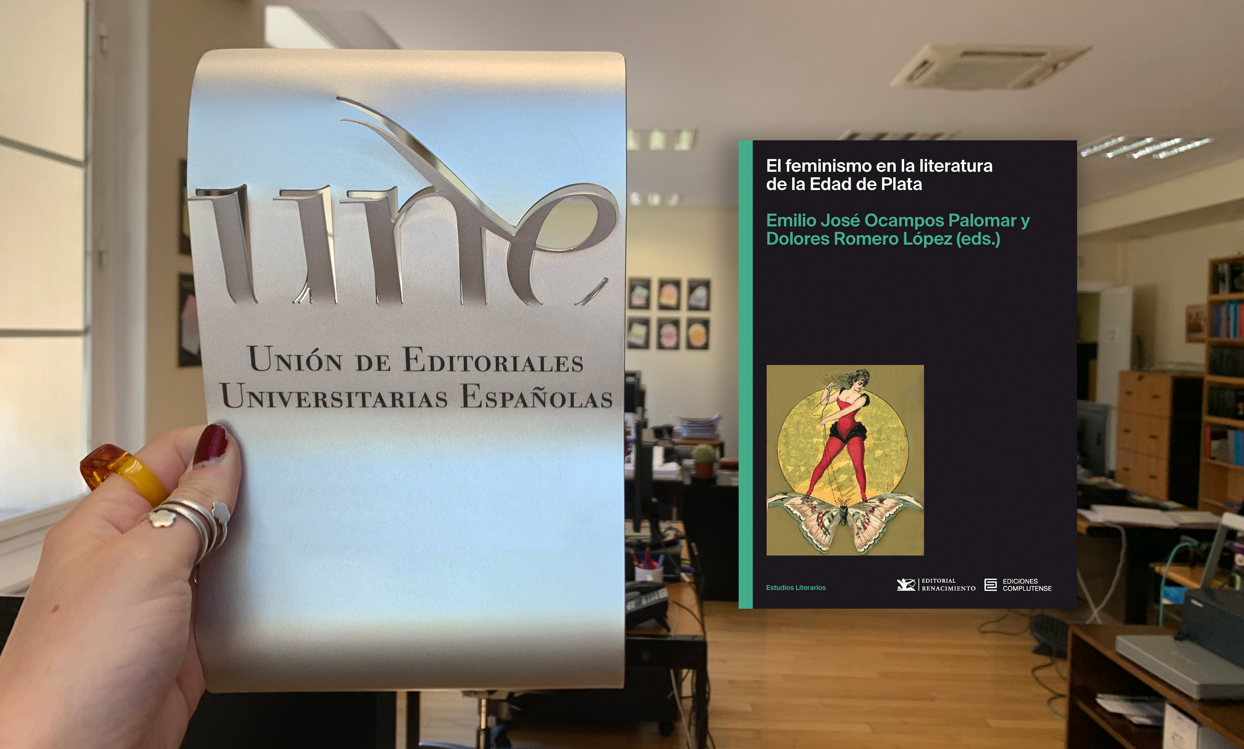 «El feminismo en la literatura de la Edad de Plata», Mejor coedición con una editorial privada
