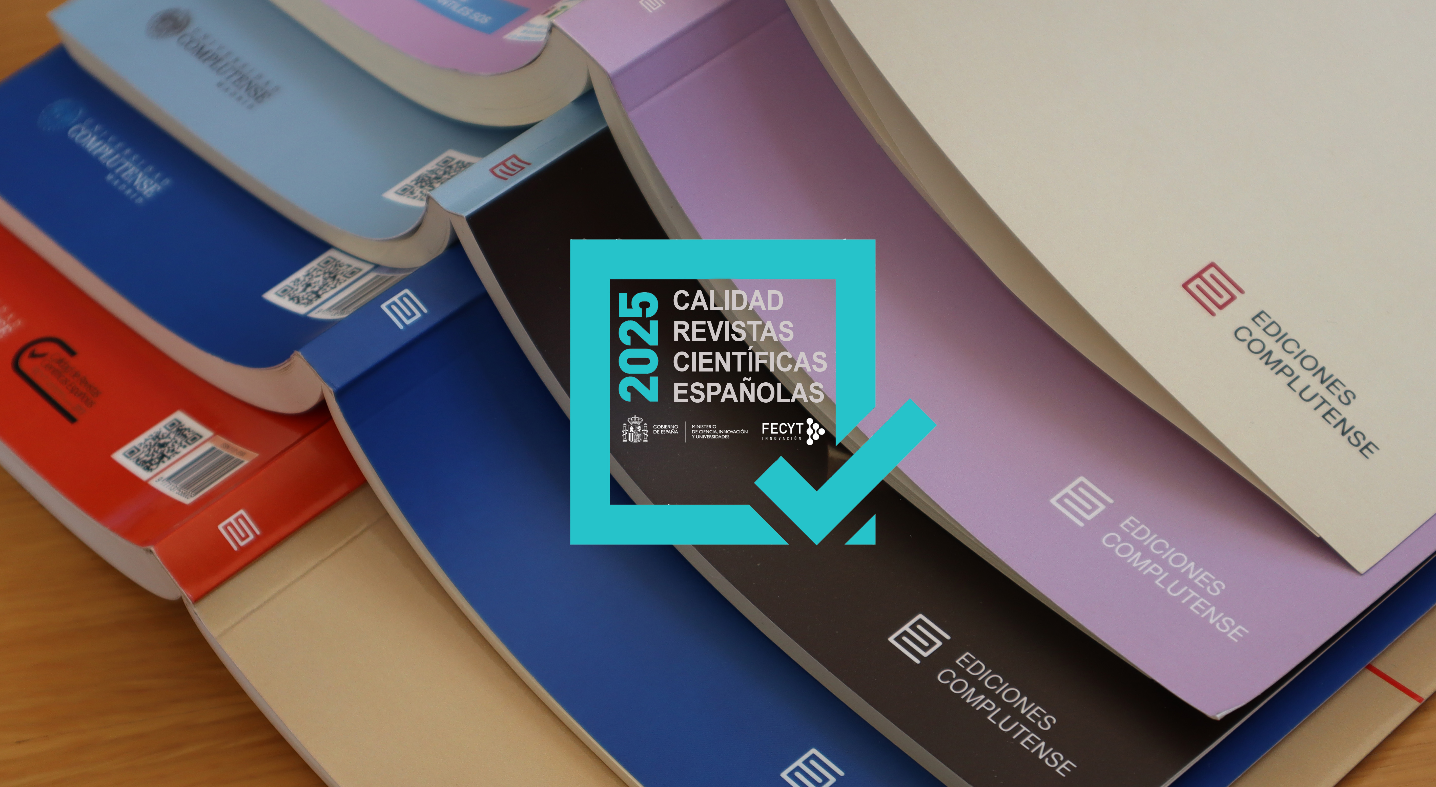 52 revistas complutenses reciben el Sello de Calidad de la FECYT 2025
