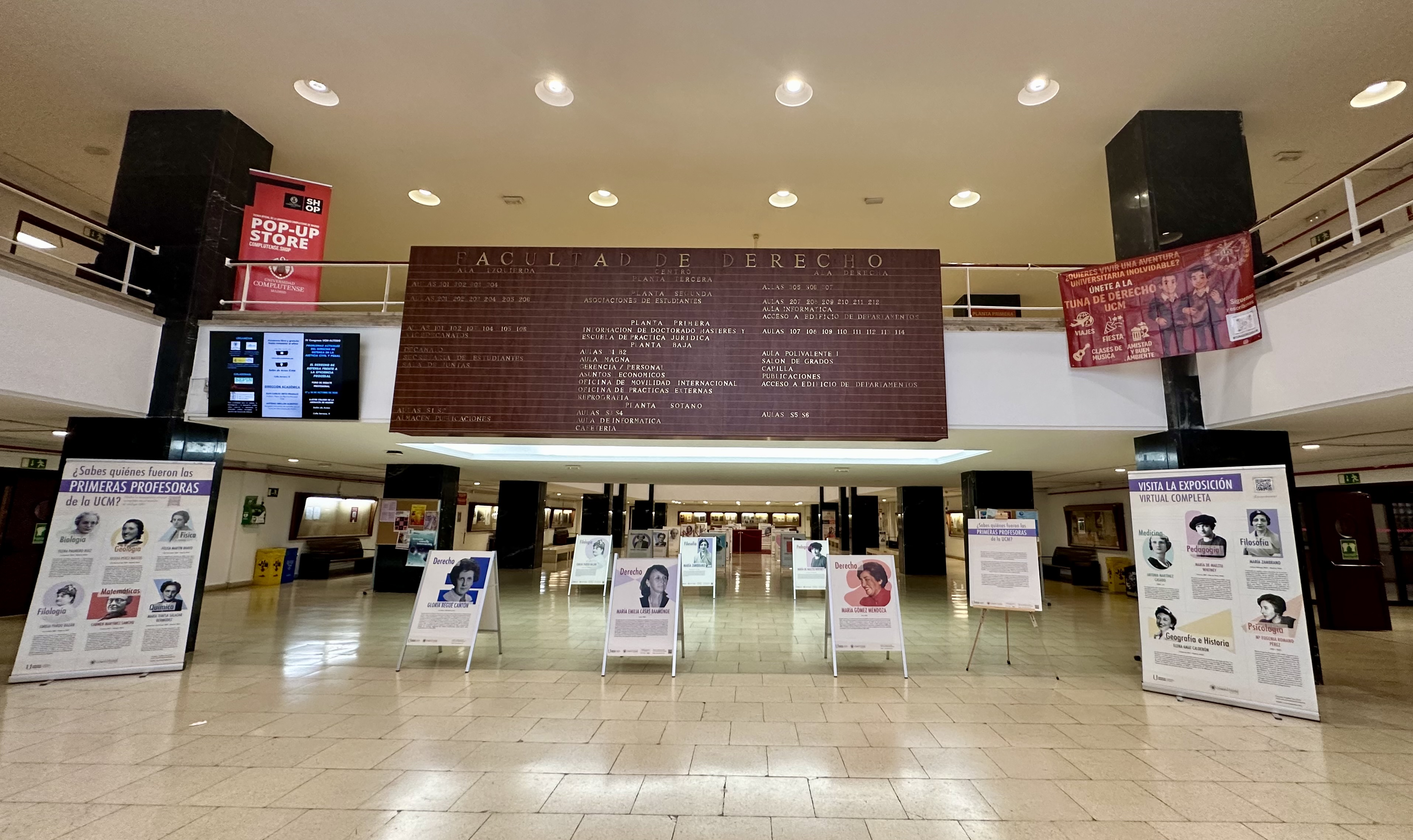 La exposición llega a la Facultad de Derecho (30 de octubre - 15 de diciembre de 2025)