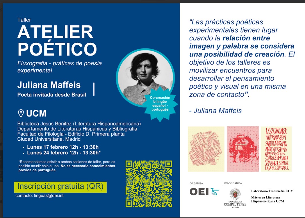 Atelier poético: fluxografía, prácticas de poesía experimental