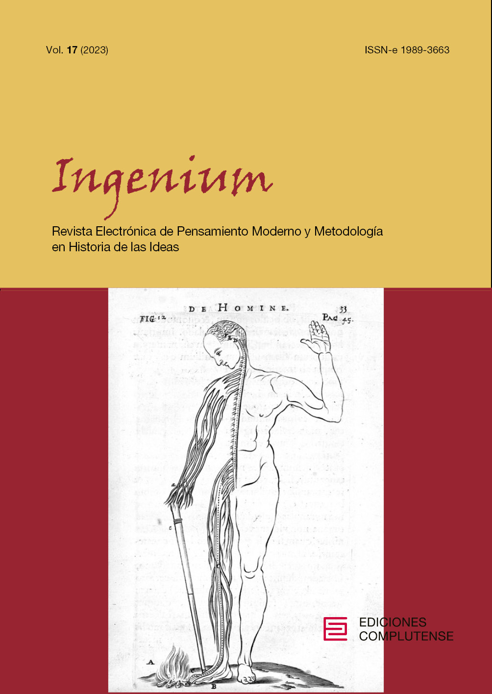 Ingenium. Revista Electrónica de Pensamiento Moderno y Metodología en Historia de la Ideas, Vol. 18 (2024)