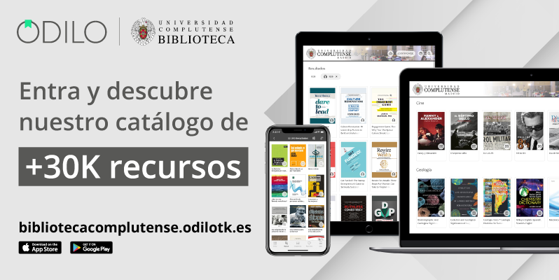 La colección ODILO Complutense supera los 30.000 documentos: eBooks, audiolibros y películas