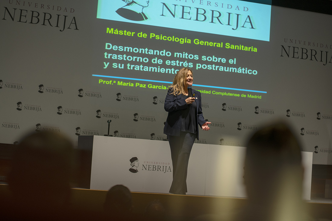 María Paz García-Vera desmonta los mitos más extendidos sobre el trastorno de estrés postraumático