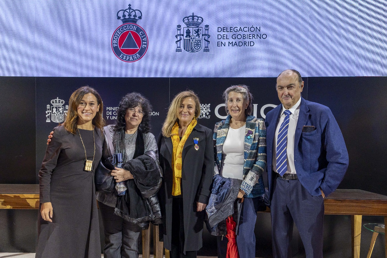 La Directora de la Fundación Complutense reconocida con la Medalla al Mérito de Protección Civil en su categoría de Oro y con distintivo Azul