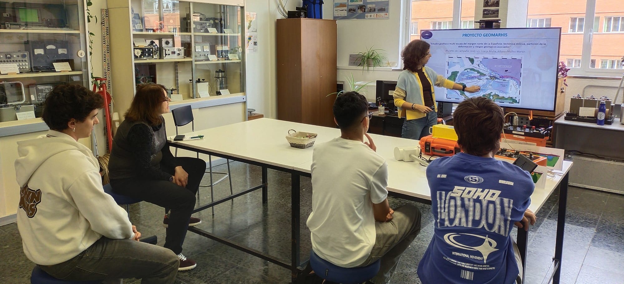Actividad de divulgación del programa 4º de ESO+Empresa