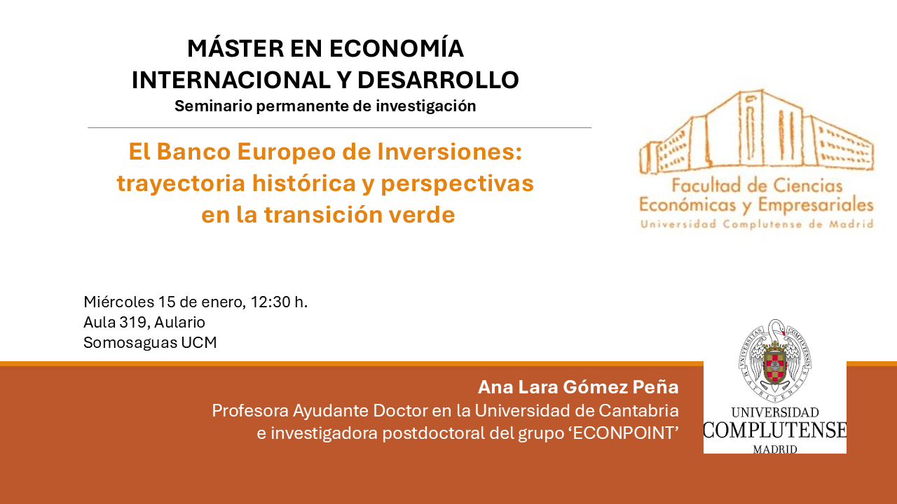 Tercera sesión del seminario permanente de investigación