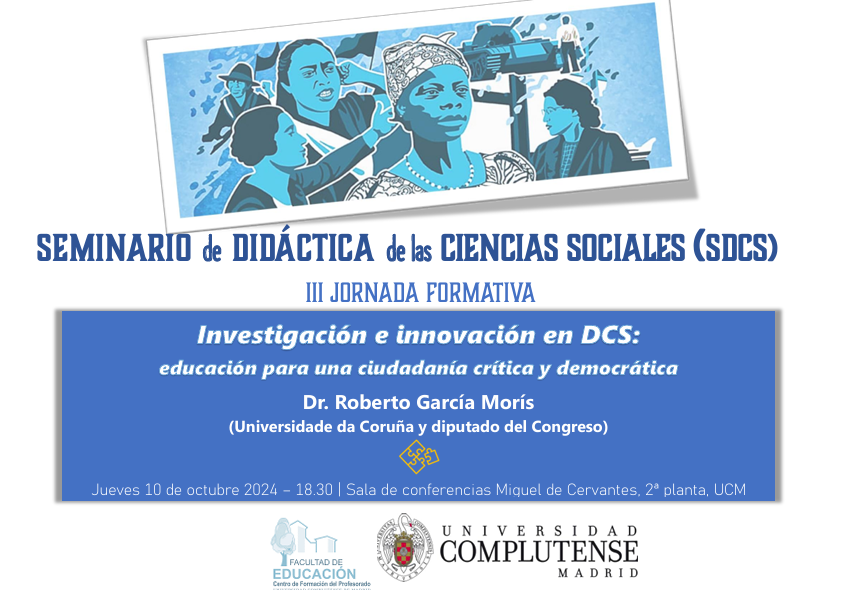 Ponencia: Investigación e Innovación en DCS: Educación para una ciudadanía crítica y democrática