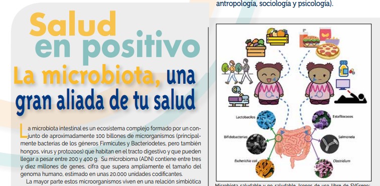 Nuevo "Aprender a Cuidarse" dedicado a la microbiota