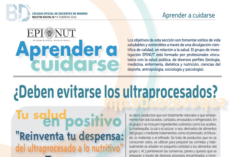 Nuevo "Aprender a Cuidarse" sobre los ultraprocesados
