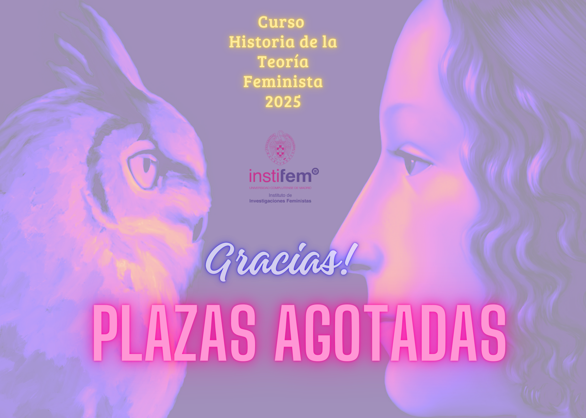 ABIERTA LISTA DE ESPERA-34ª edición-Curso Historia de la Teoría Feminista