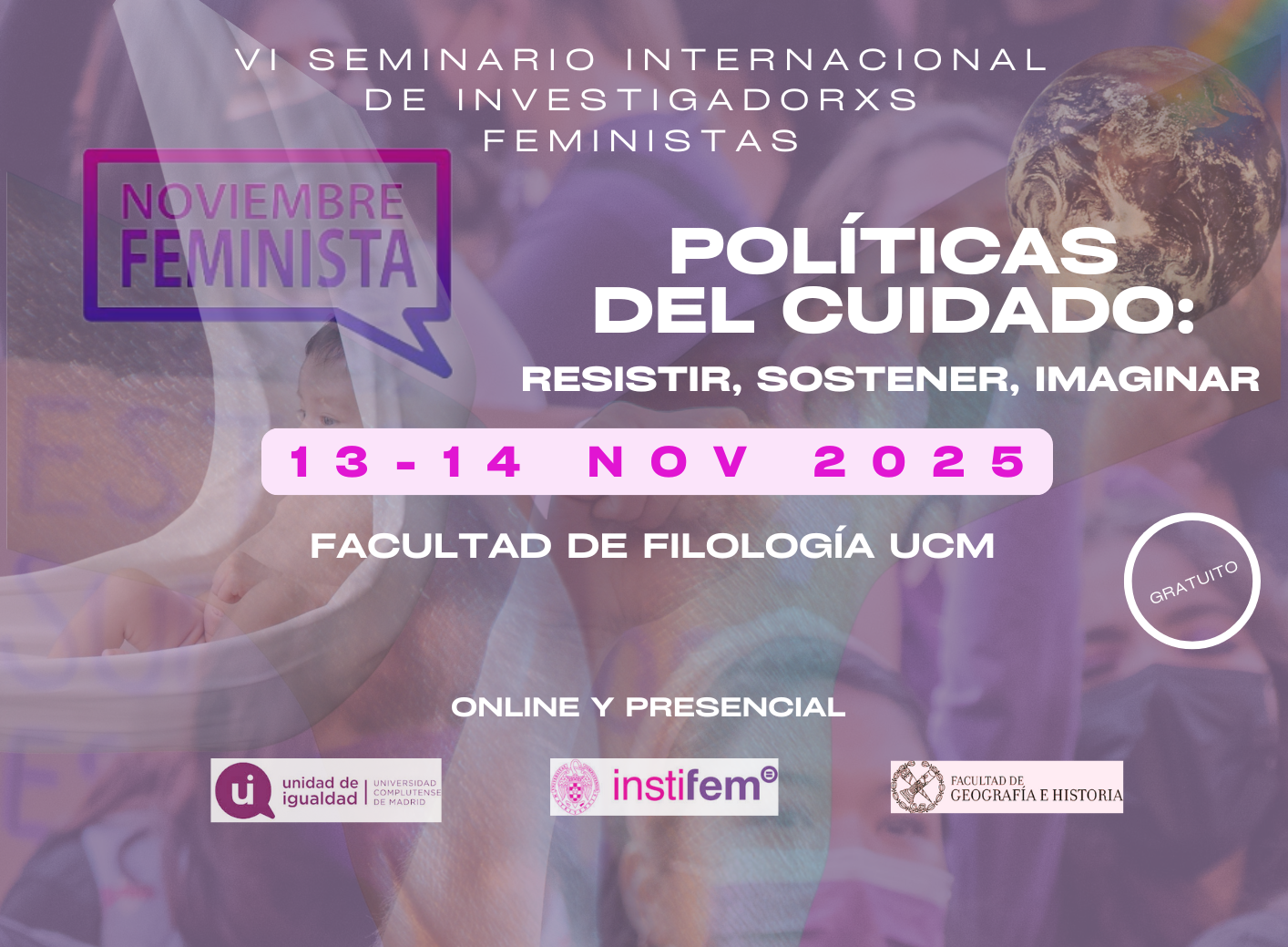 VI Seminario Internacional NOVIEMBRE FEMINISTA UCM