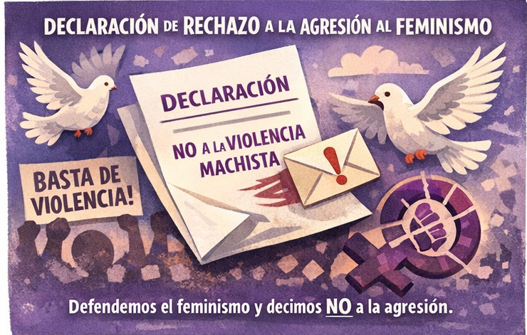 Comunicado de repudio a agresión al feminismo en la Universidad Complutense de Madrid