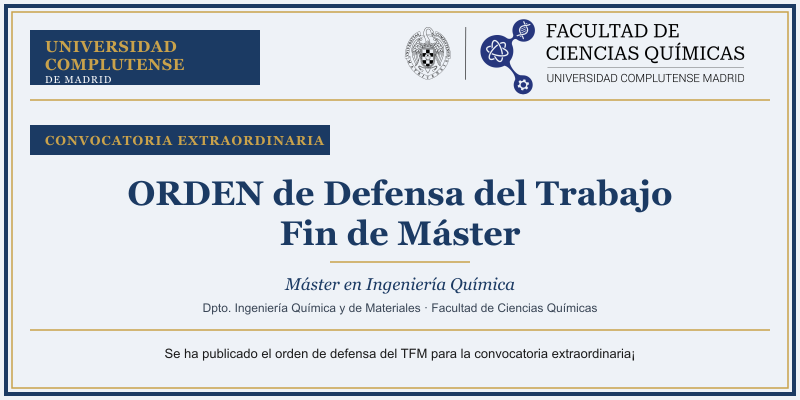 Orden de Defensa TFMs convocatoria extraordinaria.