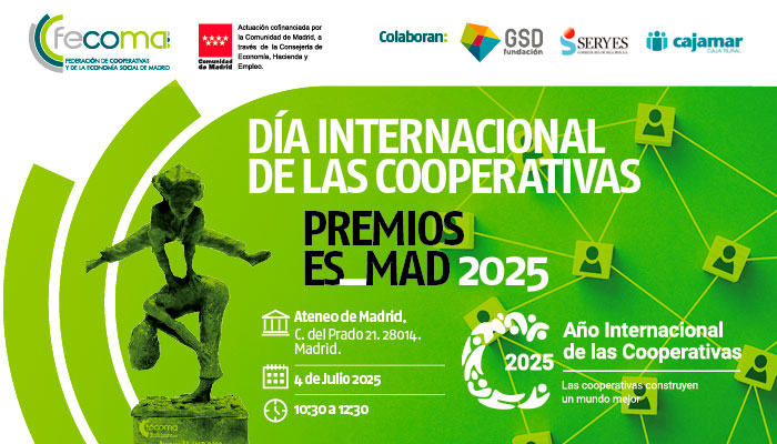 Celebración del Día Internacional de las Cooperativas y entrega de Premios ES_MAD 2025