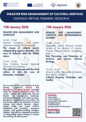 13/01/2026. Nueva sesión del seminario online organizado por el proyecto Erasmus+ Digitalia