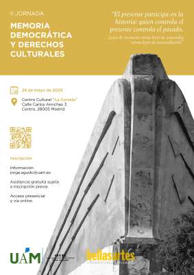 28/05/2025. El GREPAC participa en la II Jornada de Memoria Democrática y Derechos Culturales