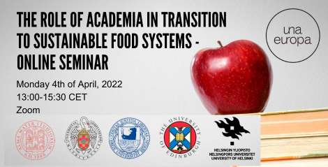 Seminario “The role of academia in transition to sustainable food systems”