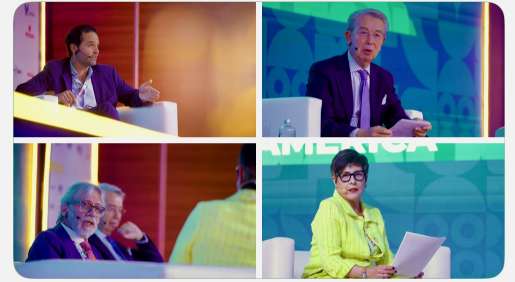 De México al mundo: conversatorio con Luis Amodio (OHLA), Fernando Lerdo (Bimbo) y Sergio Contreras (COMCE). IX Congreso de CEAPI, México