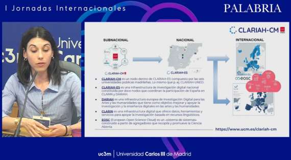 CLARIAH-CM participa en las I Jornadas Internacionales PALABRIA