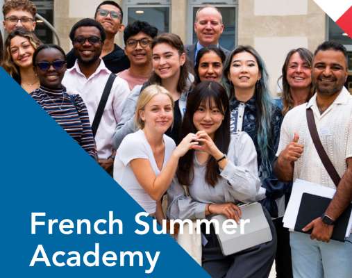 French Summer Academy 2026 I  3 weeks (July 6–24) or 4 weeks (June 29–July 24).