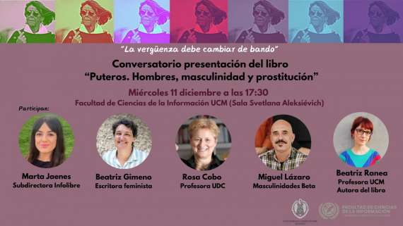 Conversatorio y presentación del libro Puteros, hombres, masculinidad y prostitución