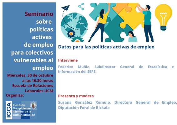 Seminario sobre políticas activas de empleo y colectivos vulnerables (30/10/2024)