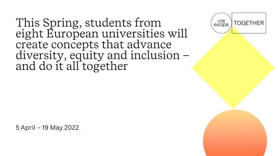 Si eres estudiante de la UCM y  quieres promover la diversidad, la igualdad y la inclusión ¡Apúntate al reto de Una.Together!