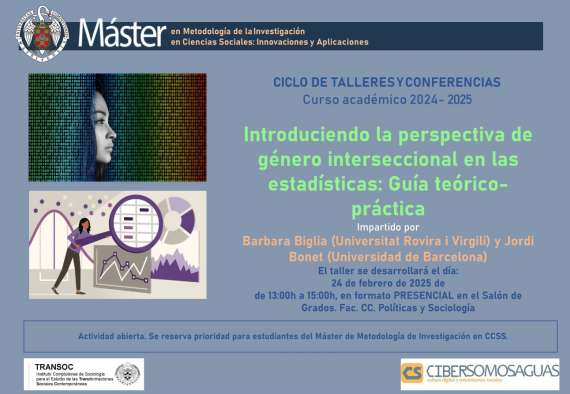 Taller: "Introduciendo la perspectiva de género interseccional en las estadísticas: Guía teórico-práctica"