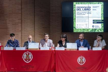Presentación del libro "Trabajos en sostenibilidad y resiliencia socio-ecológica en la Universidad Complutense de Madrid"